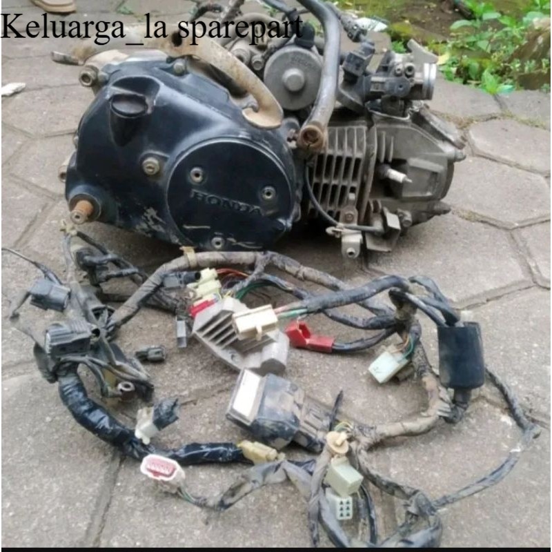 mesin set pengapian Supra x 125 fi PNP Supra x 125 helm in copotan no minus