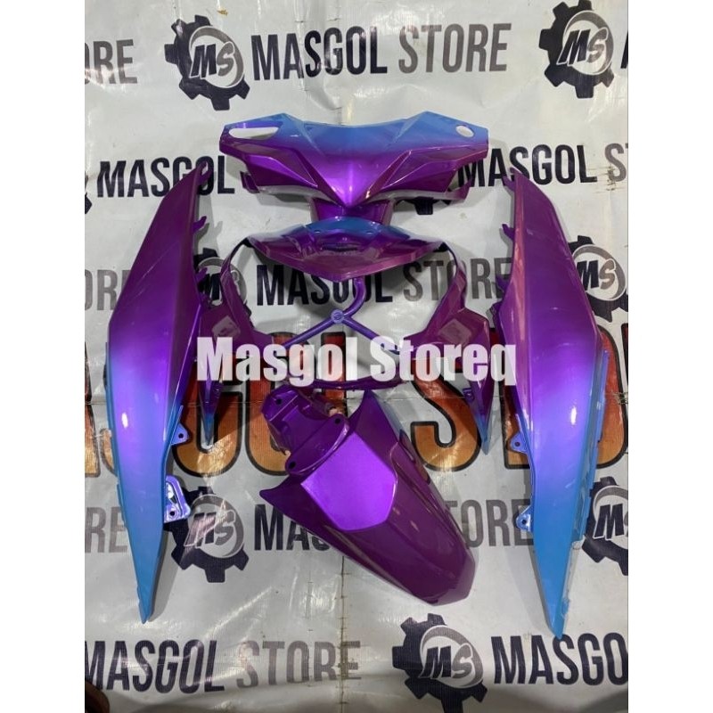 Request warna Cover body Beat fi 2013-2016 mix warna ungu biru