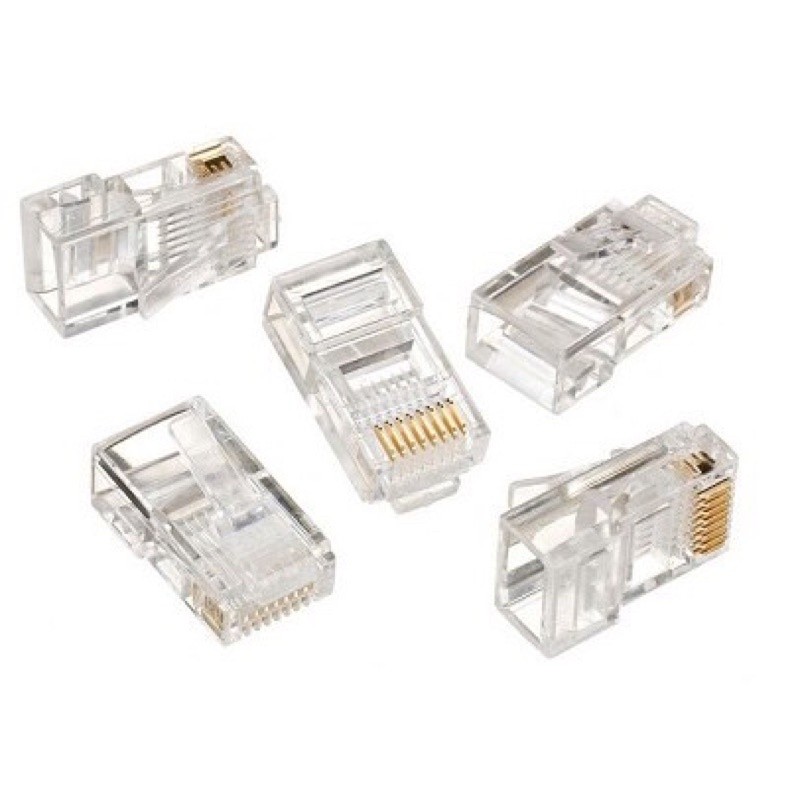 Konektor RJ 45 Kabel Lan Internet 8 Pin