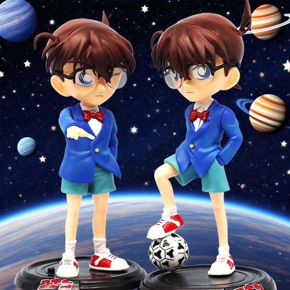Figure Case Closed Anime Figures EG Detective Conan Edogawa Mobile Suit Action Figure Toys For Boys 