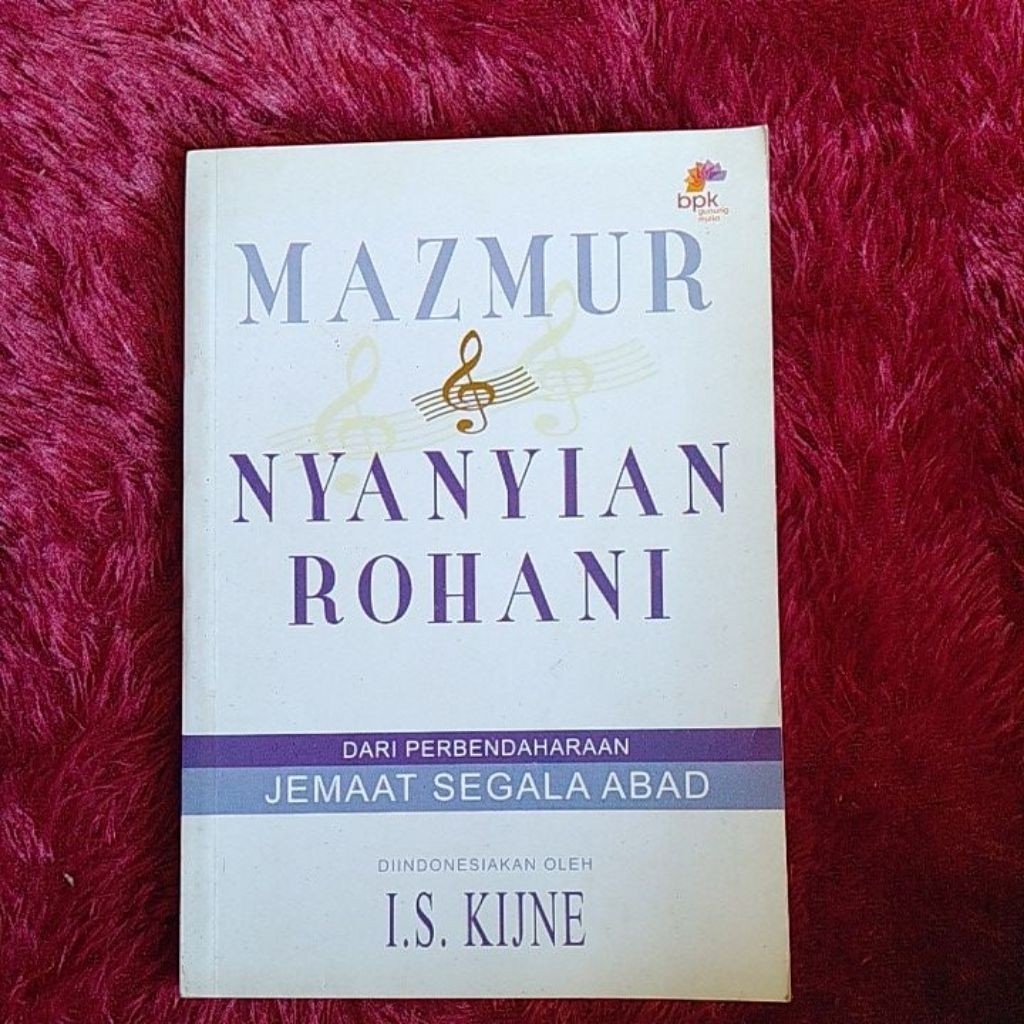 MAZMUR & NYANYIAN ROHANI - I.S KIJNE | ORIGINAL PRELOVED