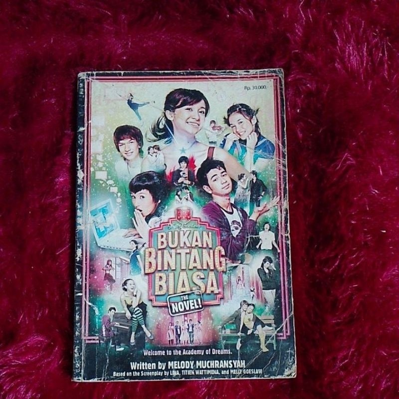 BUKAN BINTANG BIASA THE NOVEL - MELODY MUCHRANSYAH | ORIGINAL PRELOVED