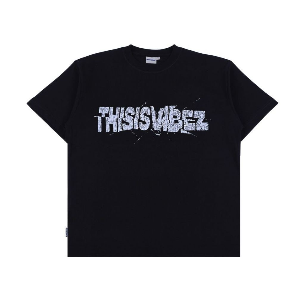 (COD) TSV Crackz Black Kaos Katun S-XL