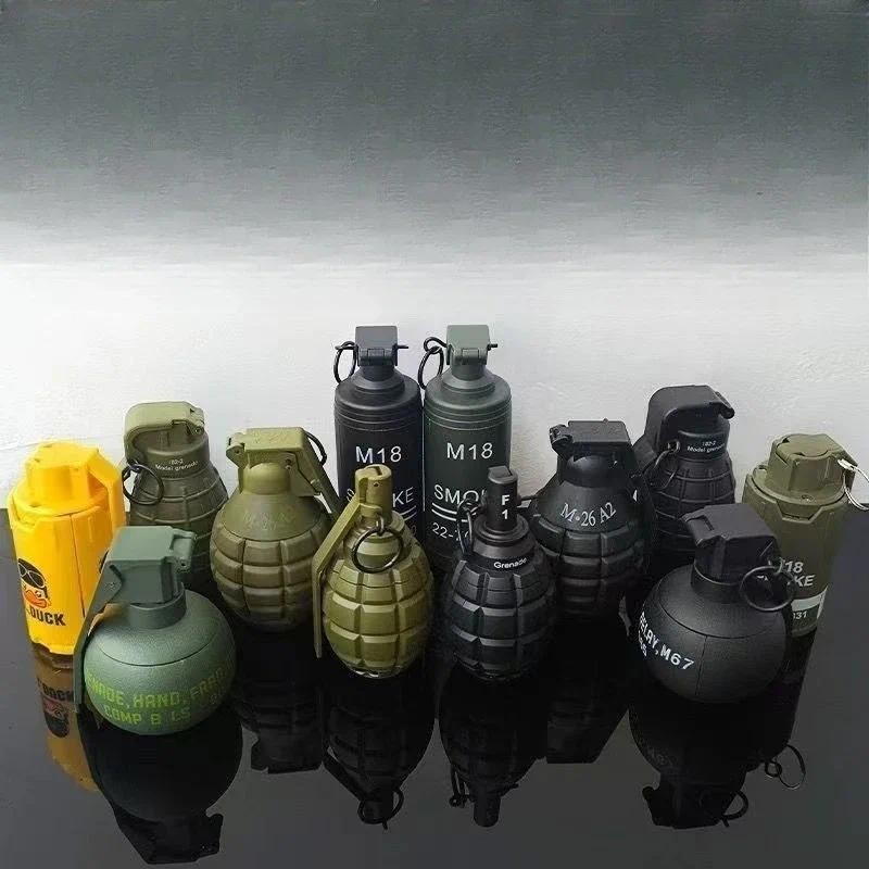 AQTactical Smoke Grenade Model M67 Burst Mine Water Grenade Bouncing Smoke Grenade And Other 10 Diff
