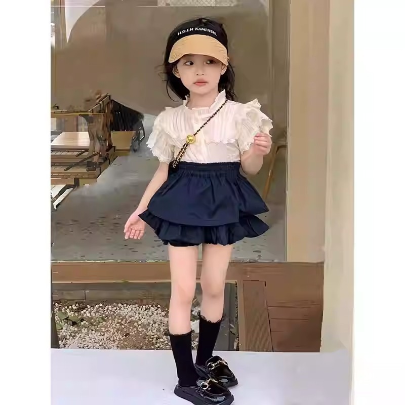 SETELAN ANAK PEREMPUAN AMMARA RENDA MODEL ROK CELANA TERBARU