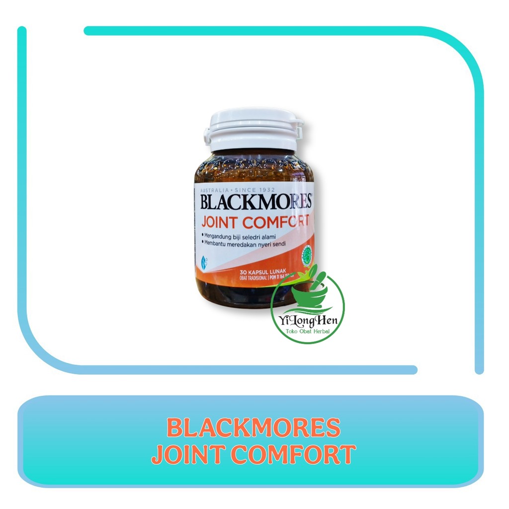 Blackmores Joint Comfort 30 Kapsul Lunak Konsentrat Biji Seledri Alami