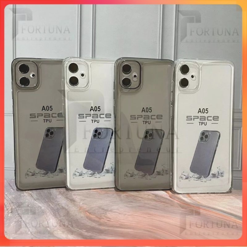 GROSIR COD casing Case Softcase bening transparan silikon SAMSUNG A05 case bening+pelindung camera