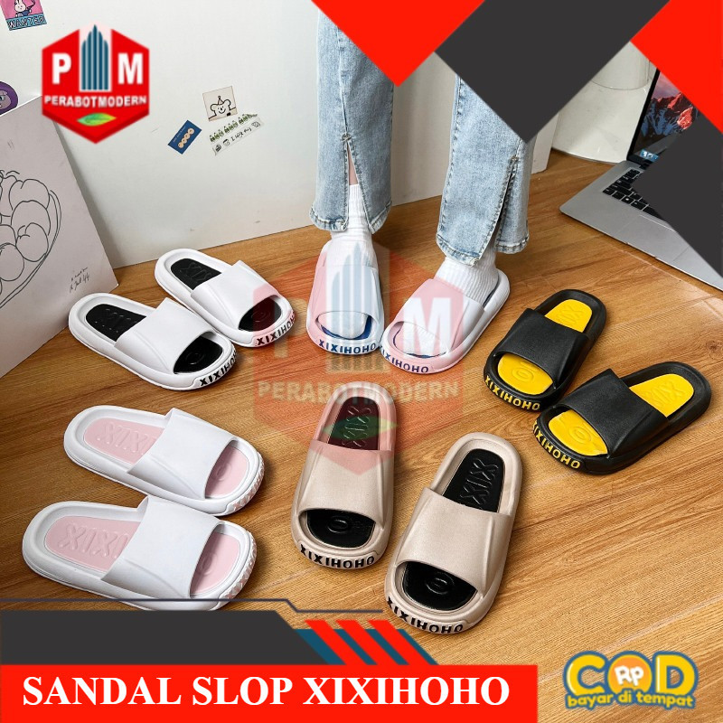 Sandal Pria Wanita /Sandal Slop Pria/ Sandal Slop Karet/Sandal Selop Empuk/Sandal Selop Empuk Pria