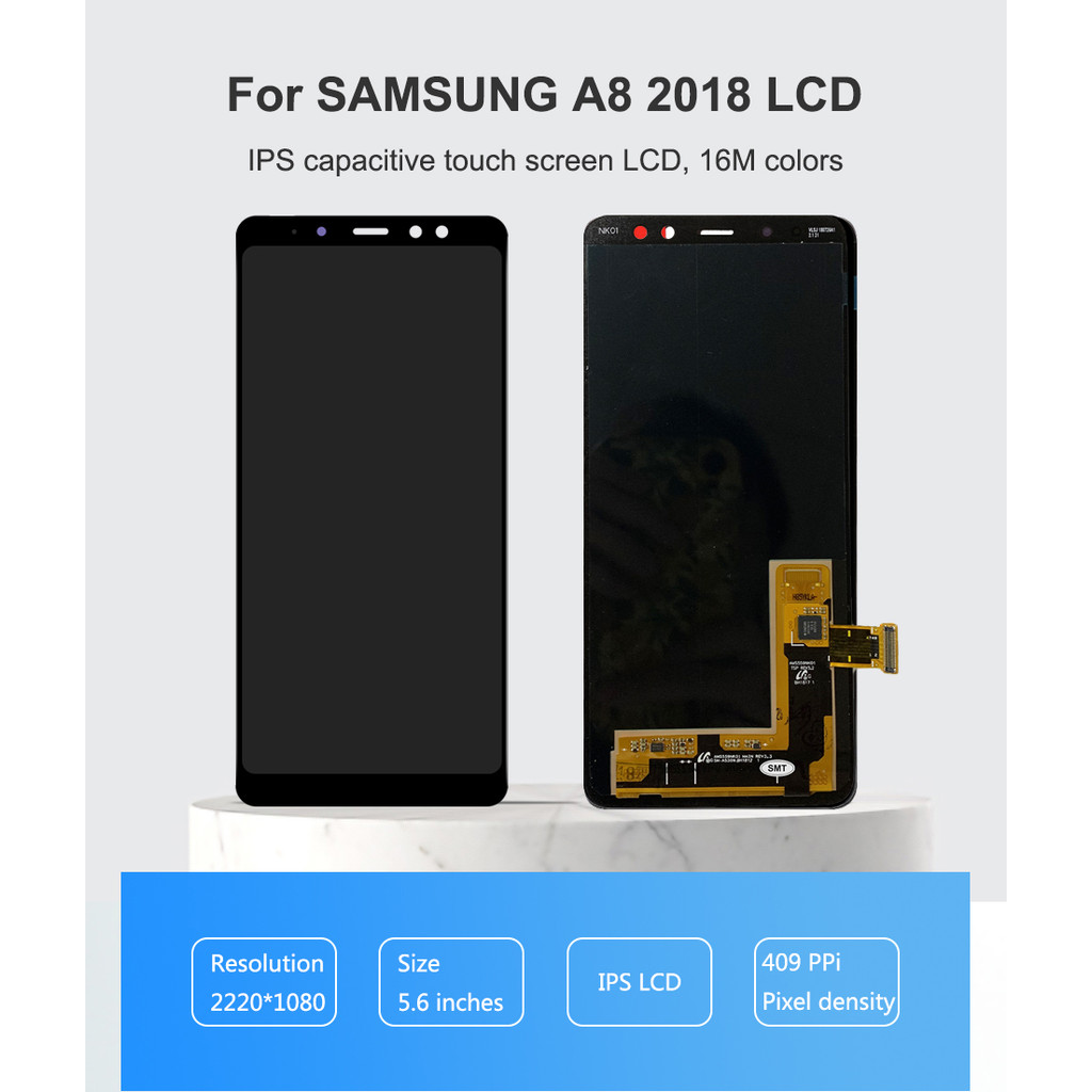 5.6" lcd For Samsung A8 2018 LCD splay Tou Screen For Samsung A8 A530 A530F A530N LCD splay Replacem
