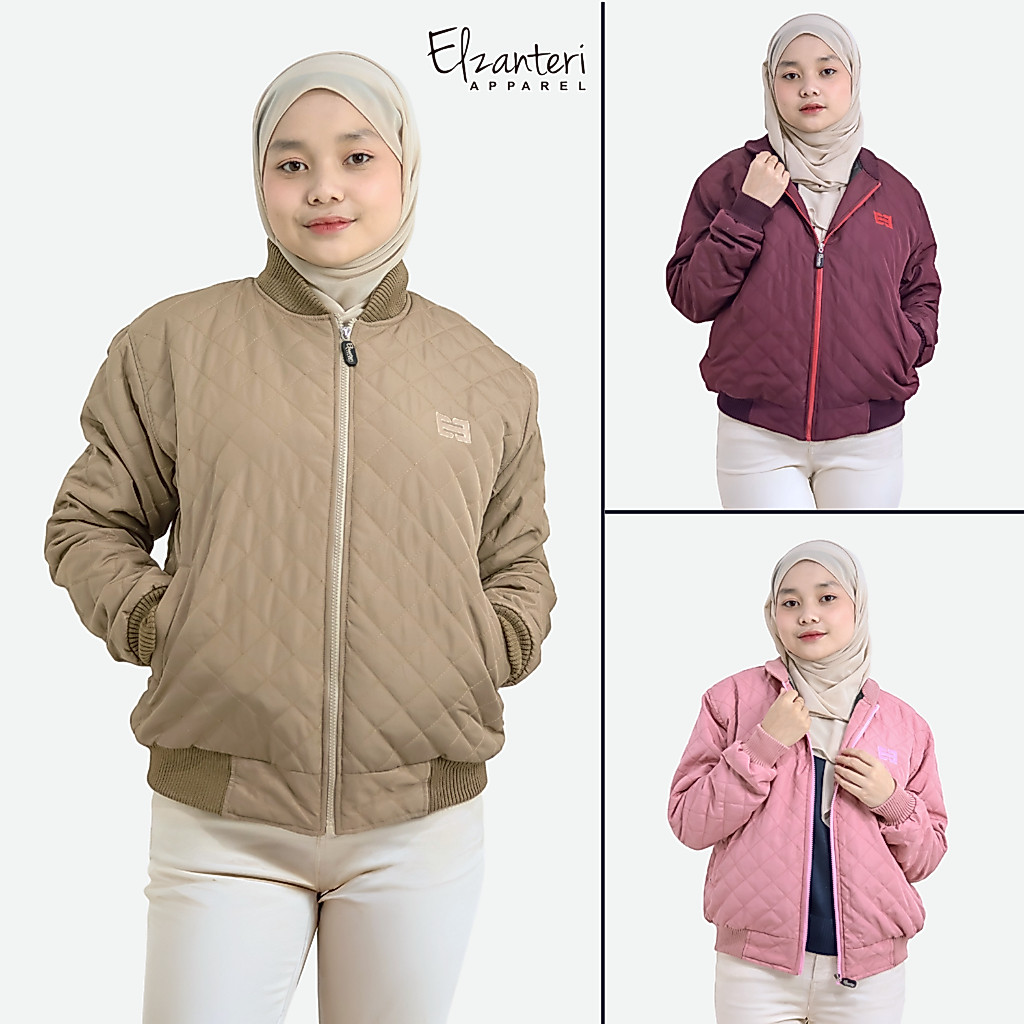 LORICA Jaket Wanita Jaket Bomber Elzanteri