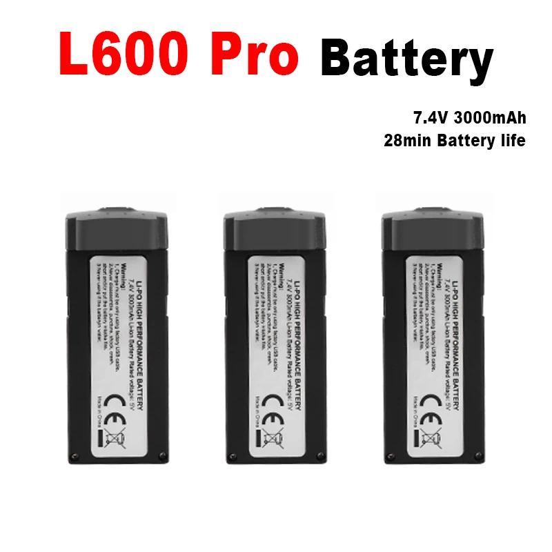 LYZRC L600 Pro Battery 7.4V 3000mAh 28min Battery Life L600 Pro Dron Quadcopter  al Battery L600 Pro