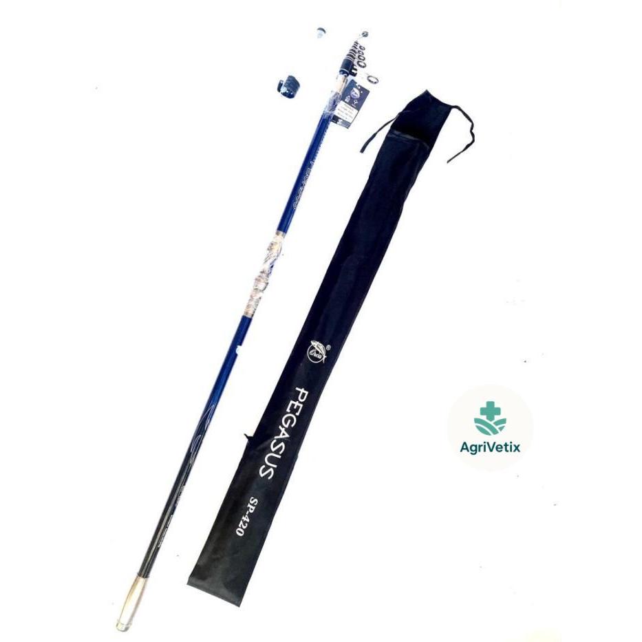 Joran Laut Model Antena Orca Pegasus 390 420 450 Carbon Action Kaku - 390
