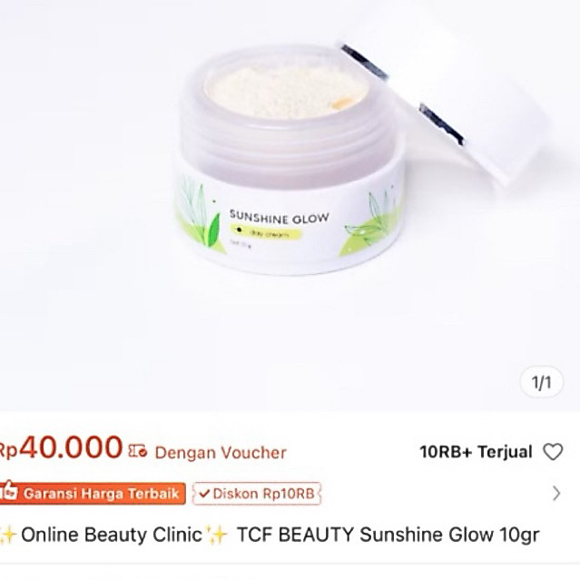 Tcf Beauty Sunshine Glow 10gr