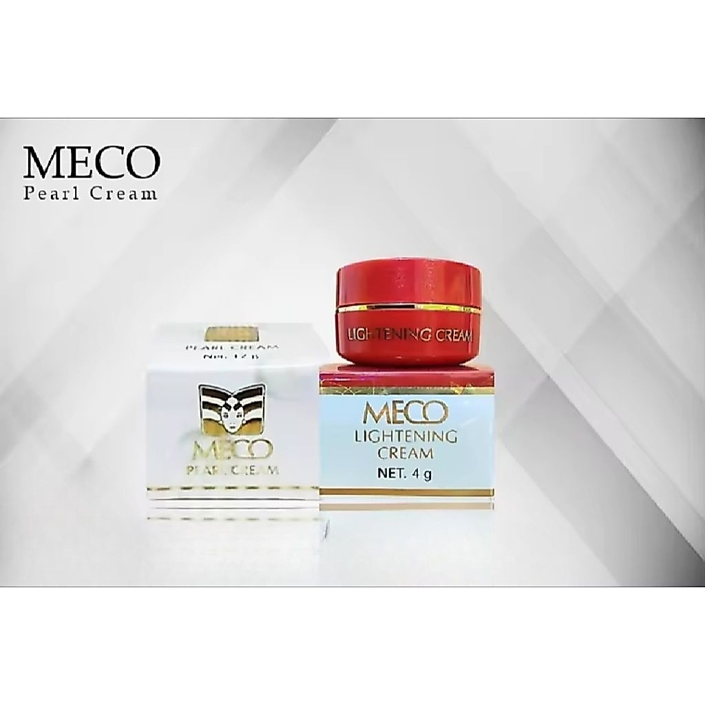 Meco Mecco Pearl Cream Day Siang / Krim Night Malam
