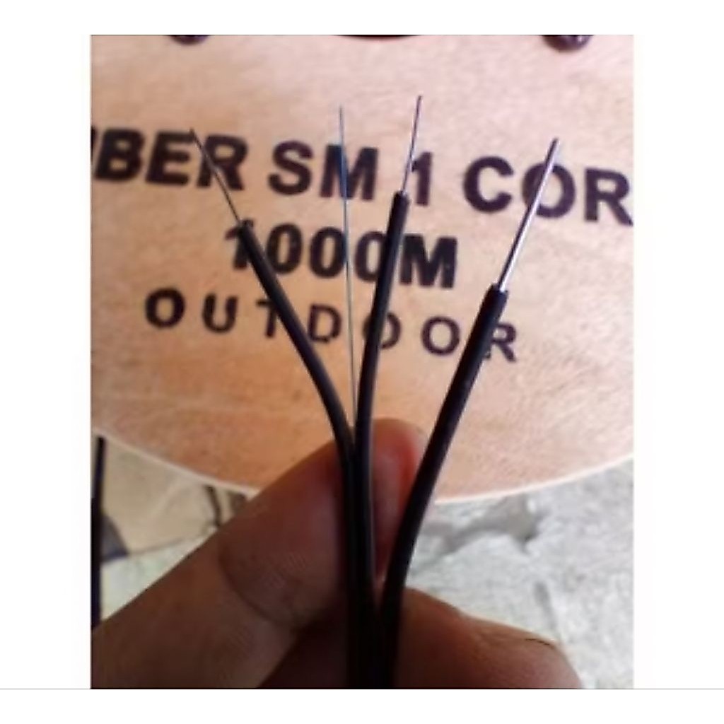 Kabel DC FO FTTH Dropcore Fiber Optic Outdoor 1 core 2 core dan 4 Core