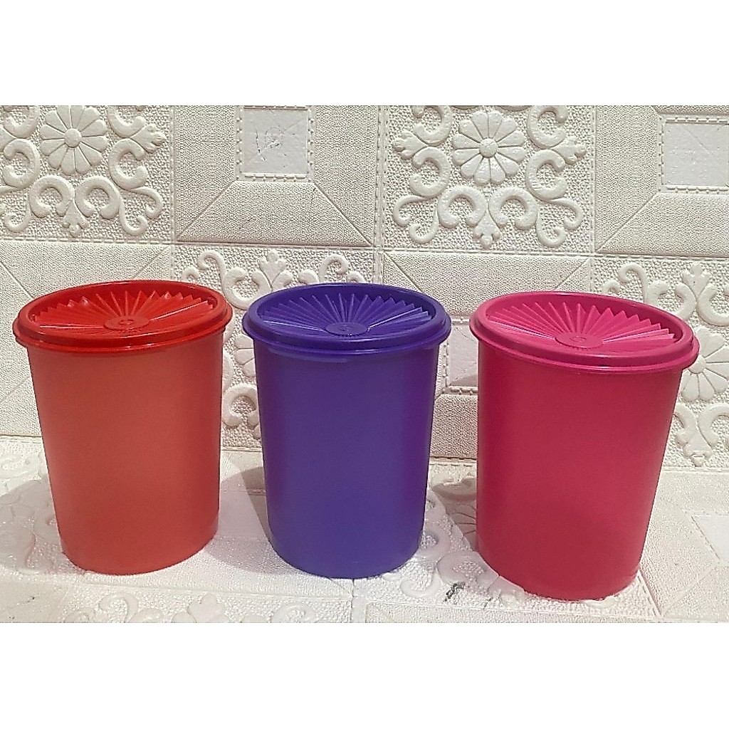 Toples Deco Tupperware 1,2L // Canister Tupperware