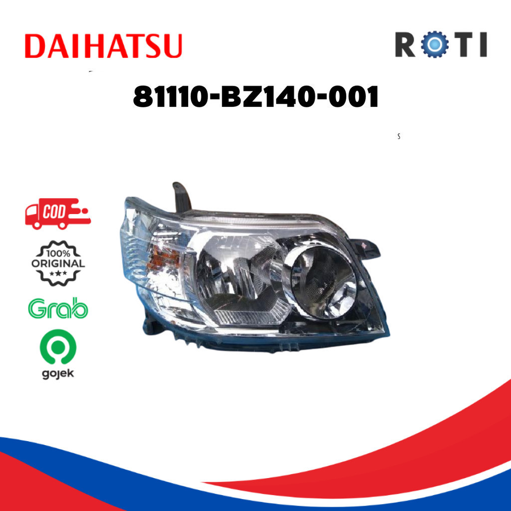 DAIHATSU 81110-BZ140-001 HEADLAMP ASSY RHGRAN MAX