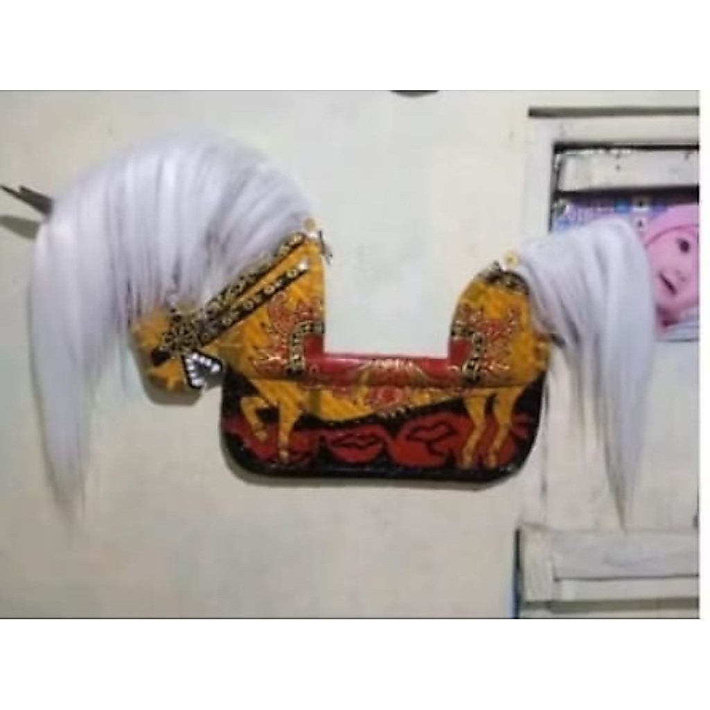 Rambut sintetis jaranan warna putih susu model suri(Depan belakang) HNYA JUAL RMBUT TIDK SM JARANANY