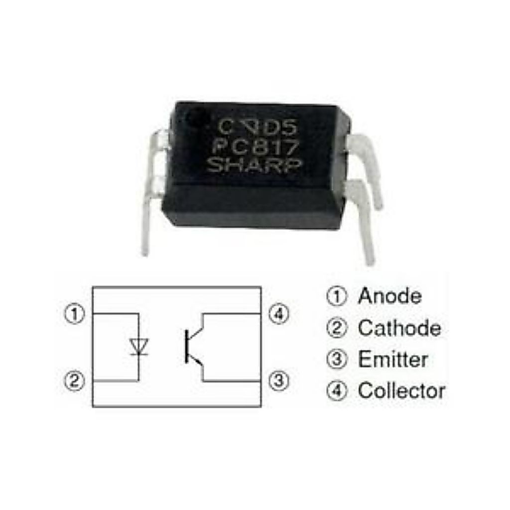PC817 OPTOCOUPLER Robotics SMD & DIP-4