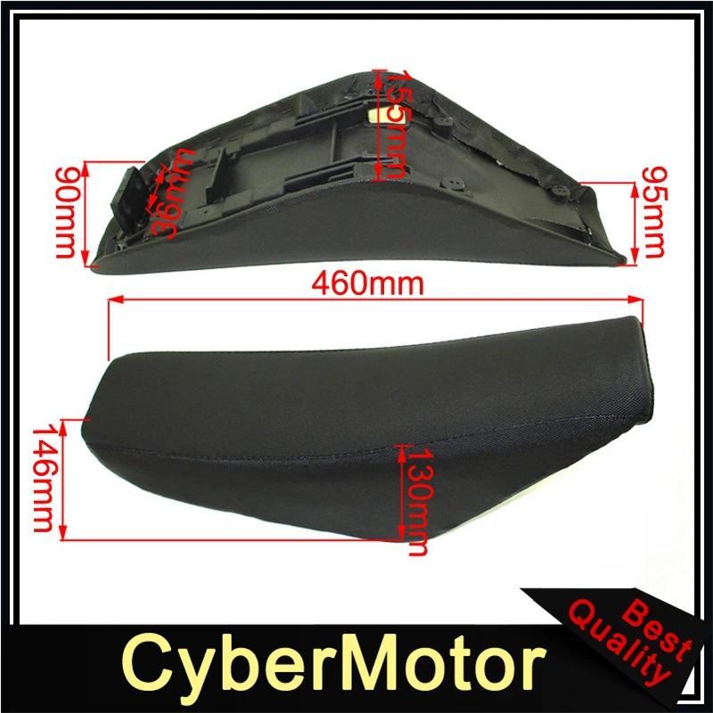 Black Tall Foam Seat For 50cc 70cc 90cc 110cc 125cc 140cc 150cc 160cc Honda Pit rt Trail Motor Bike 
