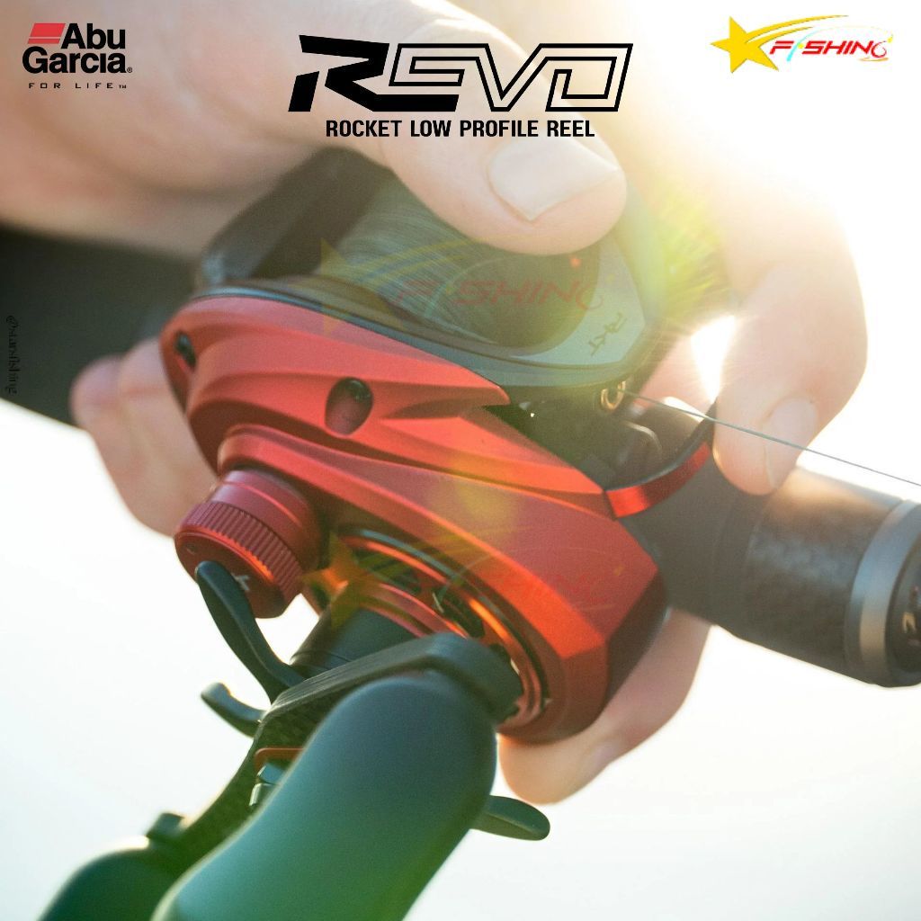 Starsfishing Reel Pancing BC ABU GARCIA Revo5 Rocket Baitcasting Mancing Casting Low Profile Left Ha