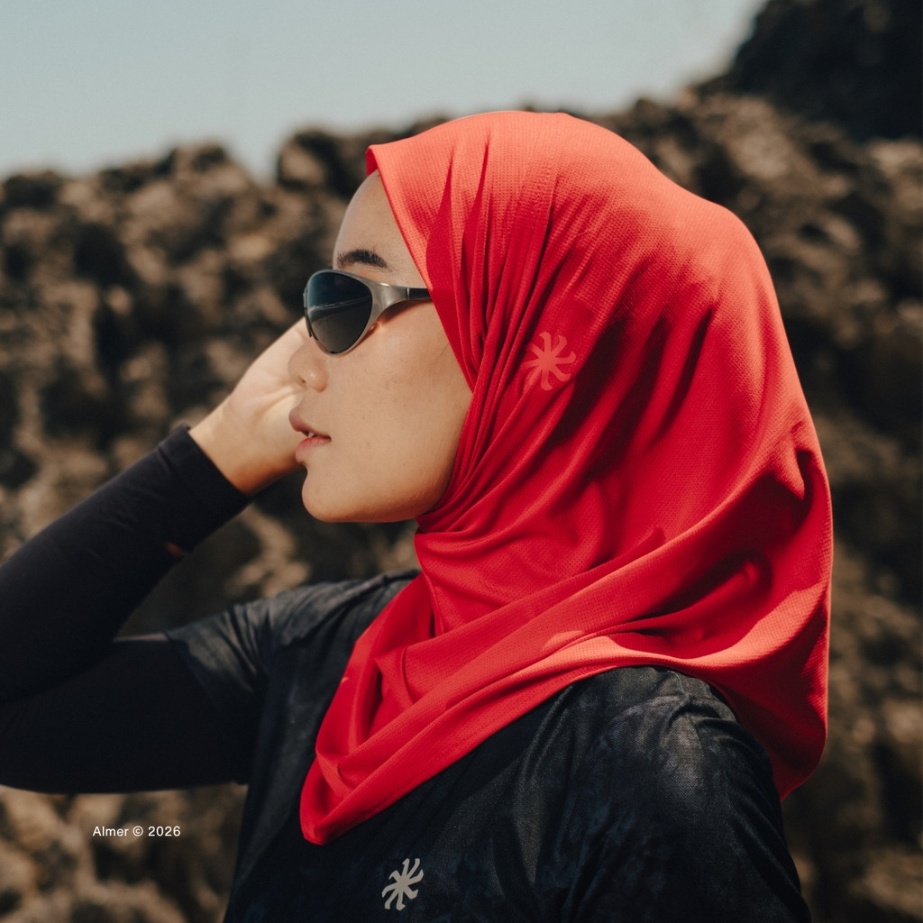 WAJIB PUNYA ALMER HIJAB SPORT - HIJAB OLAHRAGA WANITA NYAMAN BY ALMER APPAREL