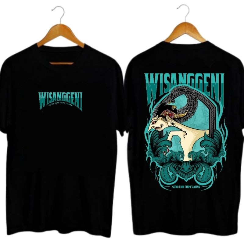 Kaos Baju Wisanggeni | Kaos Wayang Kulit | Indonesia Culture