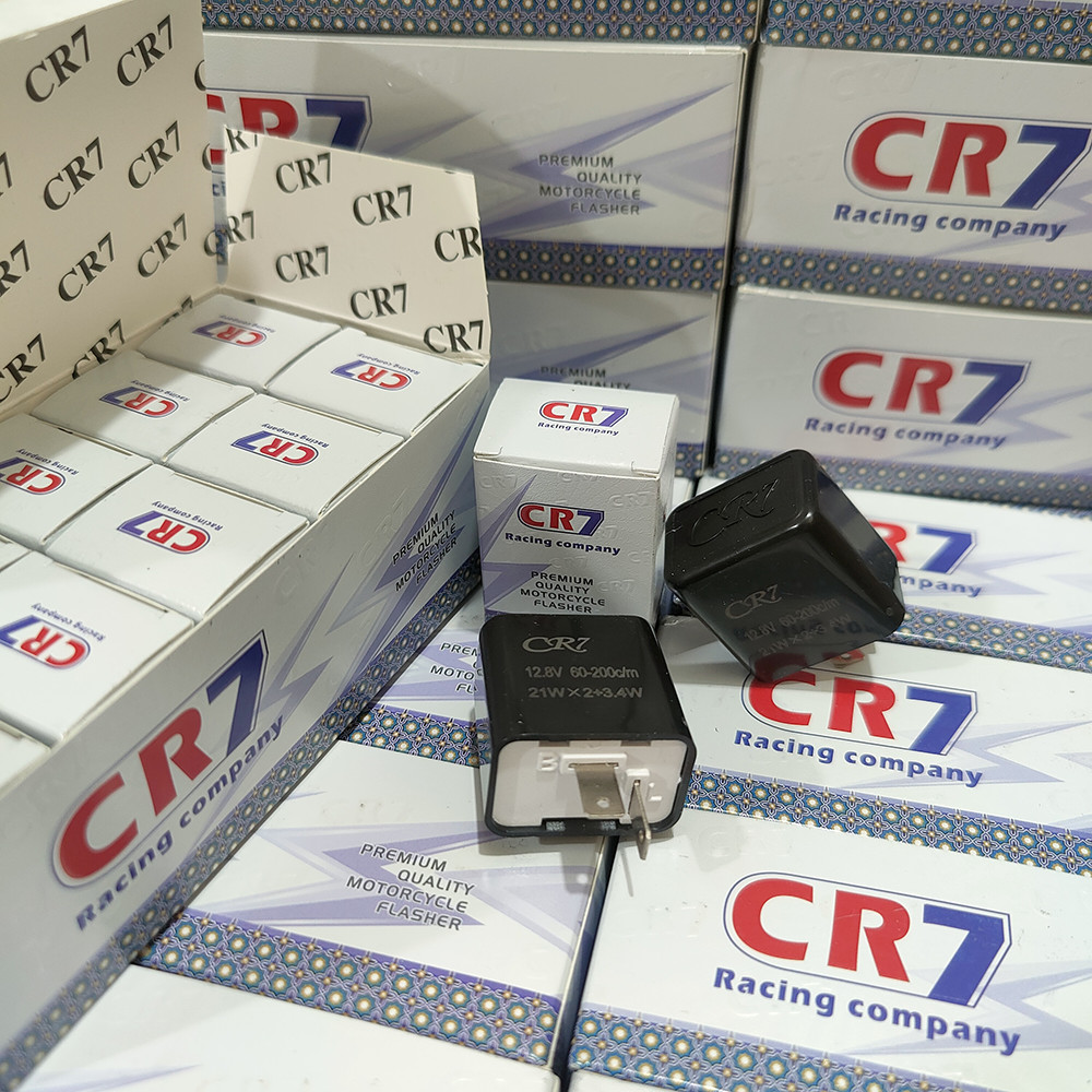New Box Relay Flasher Sein CR7 Universal Motor 12V Cocok Semua Jenis Motor