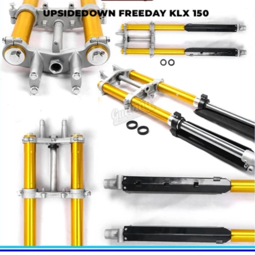 Upsidedown Upside Down USD Trail KLX 150 BIGFOOT/DTRACKER Cross Shock Depan