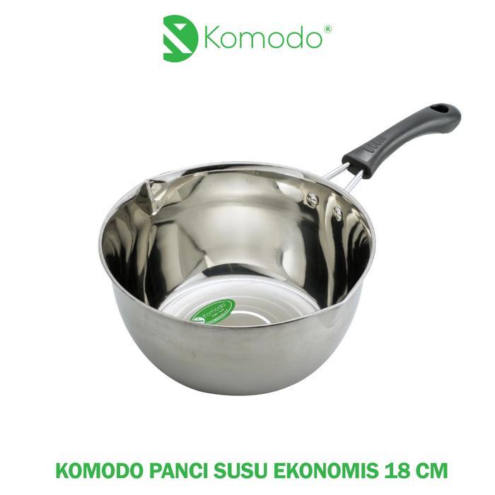 KOMODO PANCI SUSU 18 CM EKONOMIS / PANCI INDOMIE REBUS STAINLESS STEEL - KOMODO-081-PNCSS18  Origina