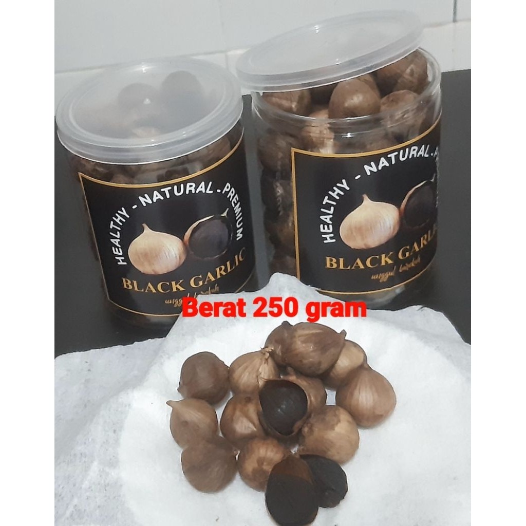 

Black Garlic / Bawang Tunggal Hitam Premium Besar 250 gram
