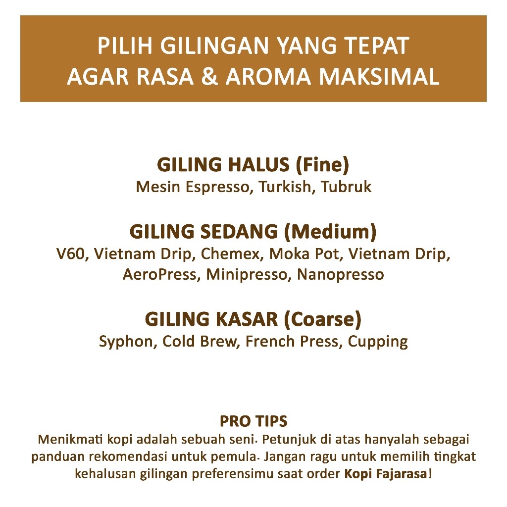 

JAMIN MURAH !!!Kopi Fajarasa Toraja Sapan Biji Kopi Arabica 500 gram(BISA LANGSUNG ORDER)