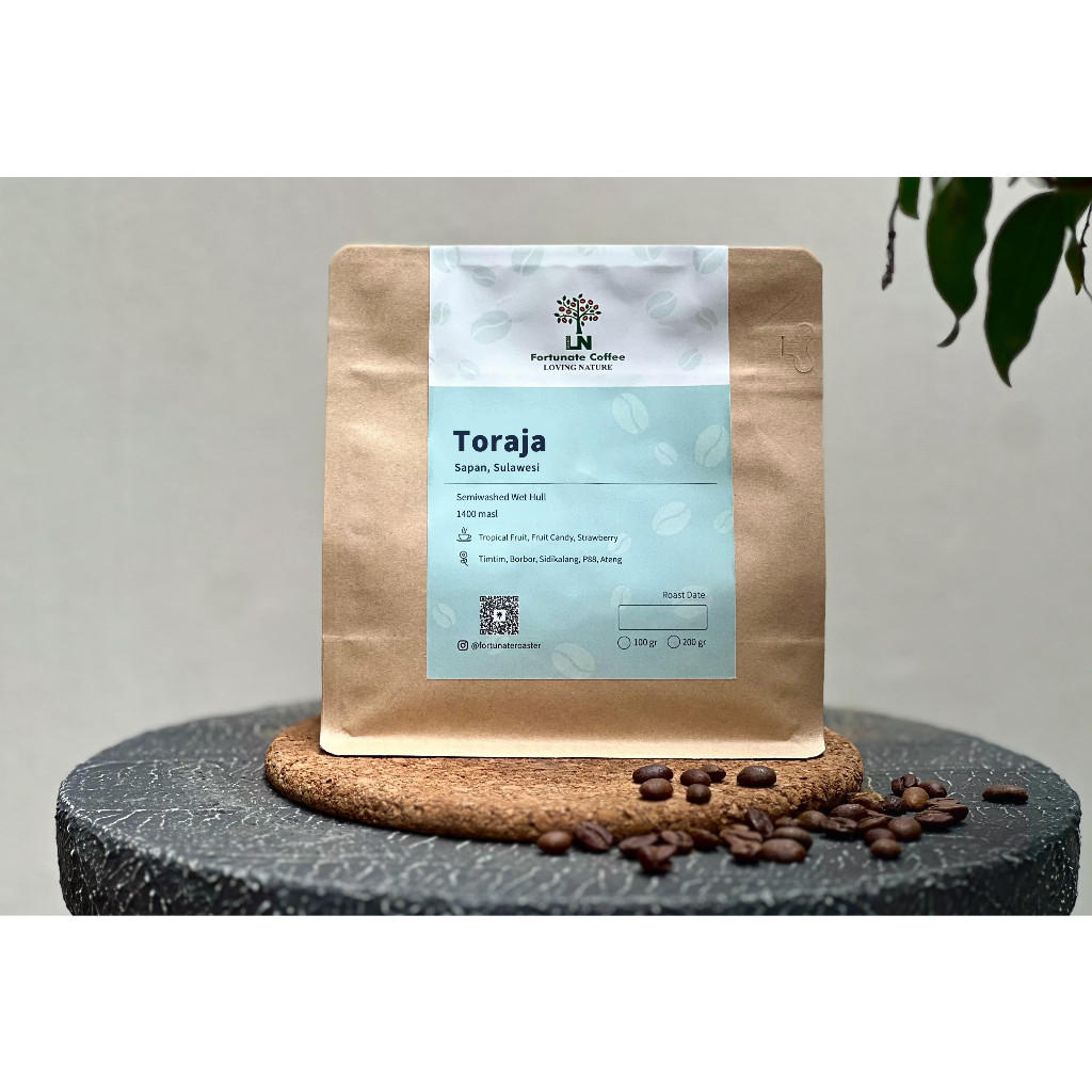 

JAMIN MURAH !!!Toraja Fullwash South Sulawesi Selatan Roasted Coffee Beans Kopi 200 gram(BISA LANGSUNG ORDER)
