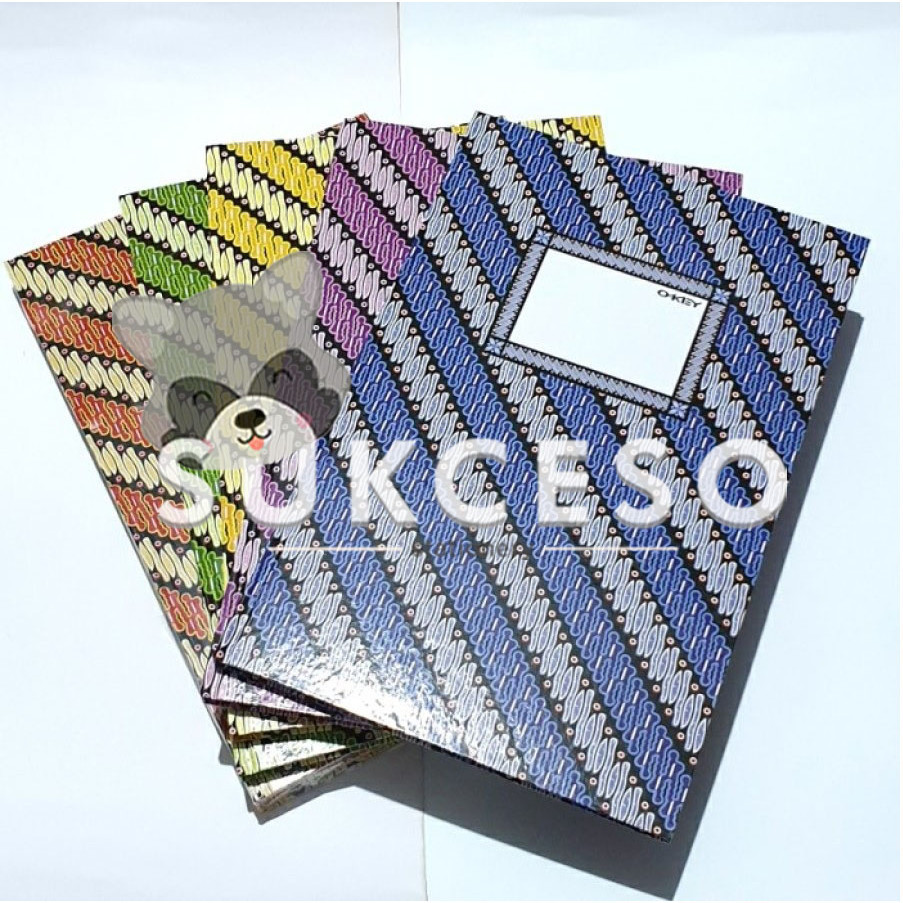 

Okey Folio 100 Lembar Hard Cover Buku Catatan Ukuran Folio F4 Buku Latihan Akuntansi