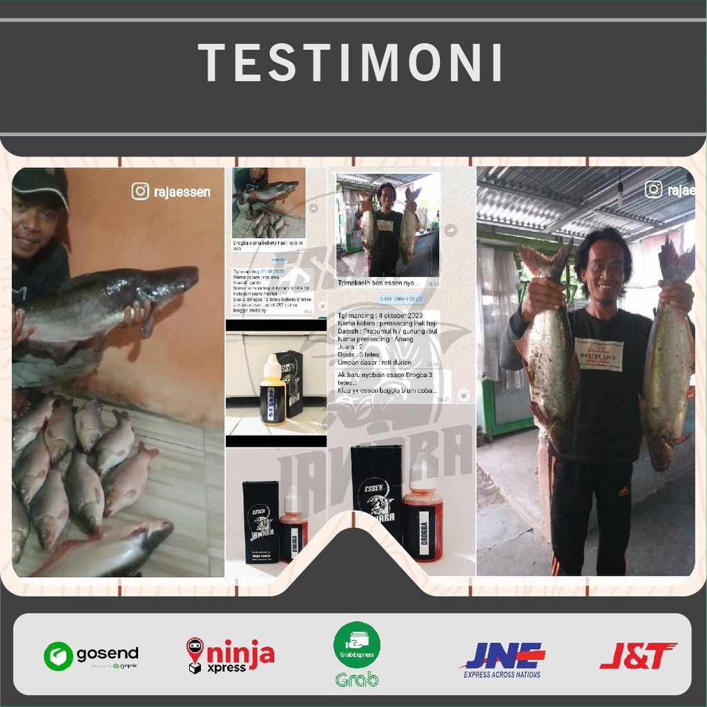 JAMIN MURAH raja essen esen essence essense umpan mancing pancing oplosan pengumpul ikan super mas l