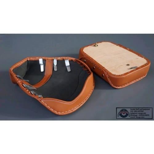 Promo Cover Jok Pisah Vespa Model Cowboy Warna Coklat