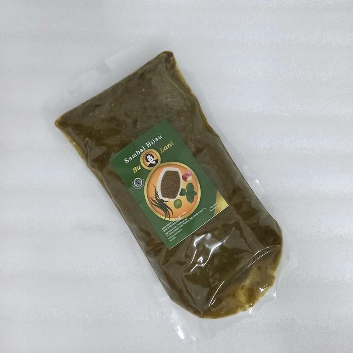 

SALE SAMBAL HIJAU BU LANI KEMASAN POUCH 1KG - 1000 grTERLARIS