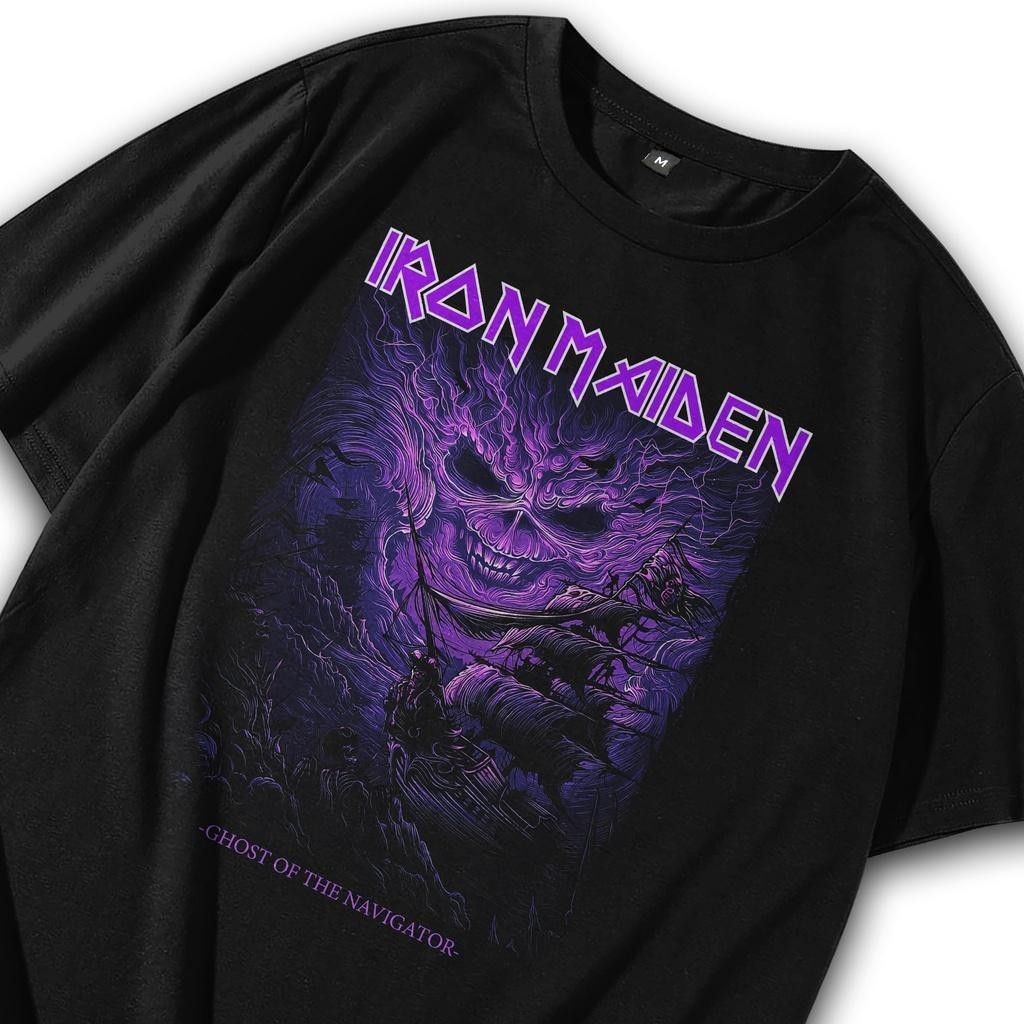 Kaos Musik / Kaos Band Oversize / Tshirt Band Iron Maiden Ghost / T shirt Band / Baju Band / Metal P