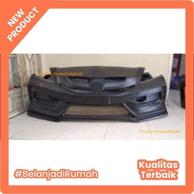 Bodykit Vios Gen 2 Turbo Depan Saja