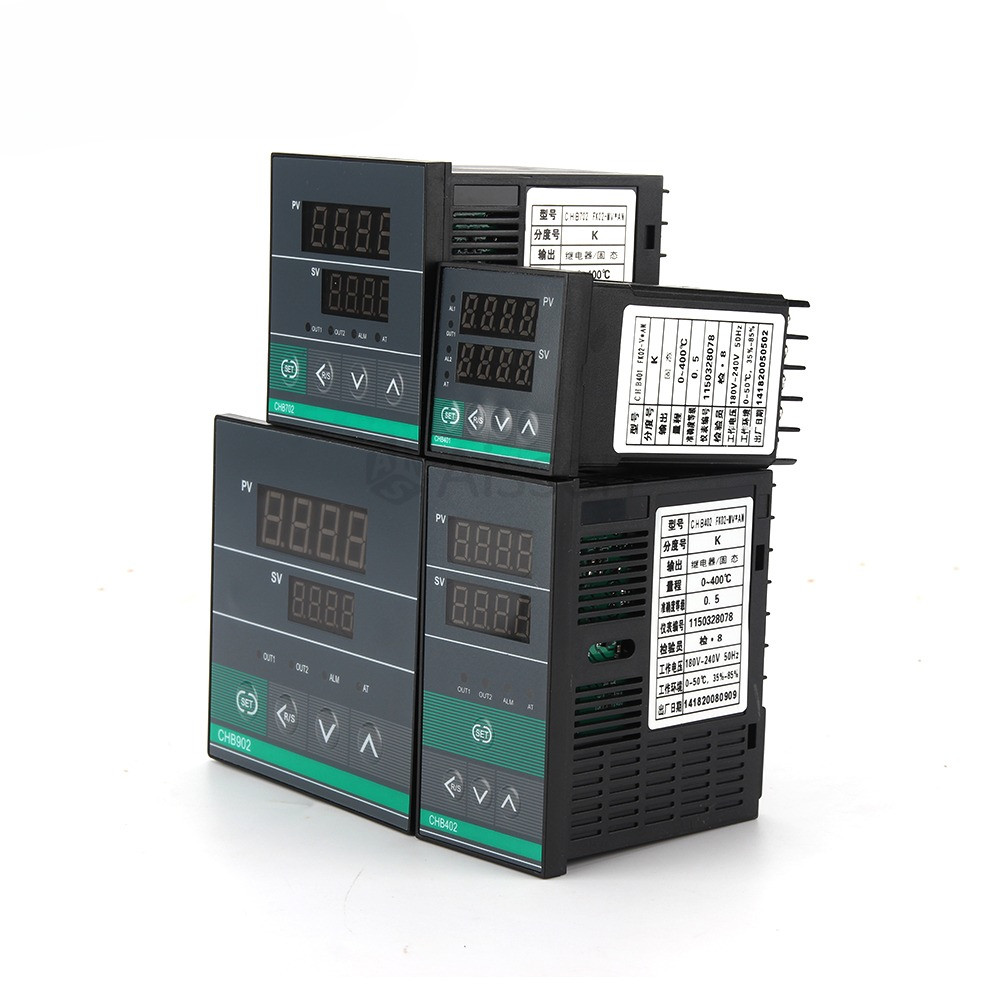 Dual Output SSR Relay PID AC220V Temperature Controller Thermostat Digital Regulator CHB402 CHB401 C