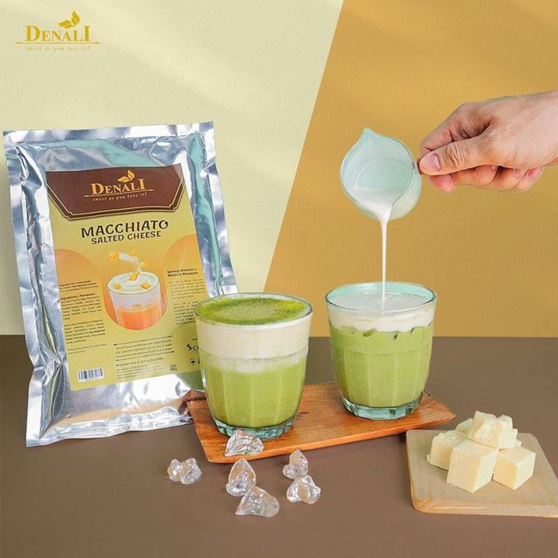 

Powder macchiato Salted chesee