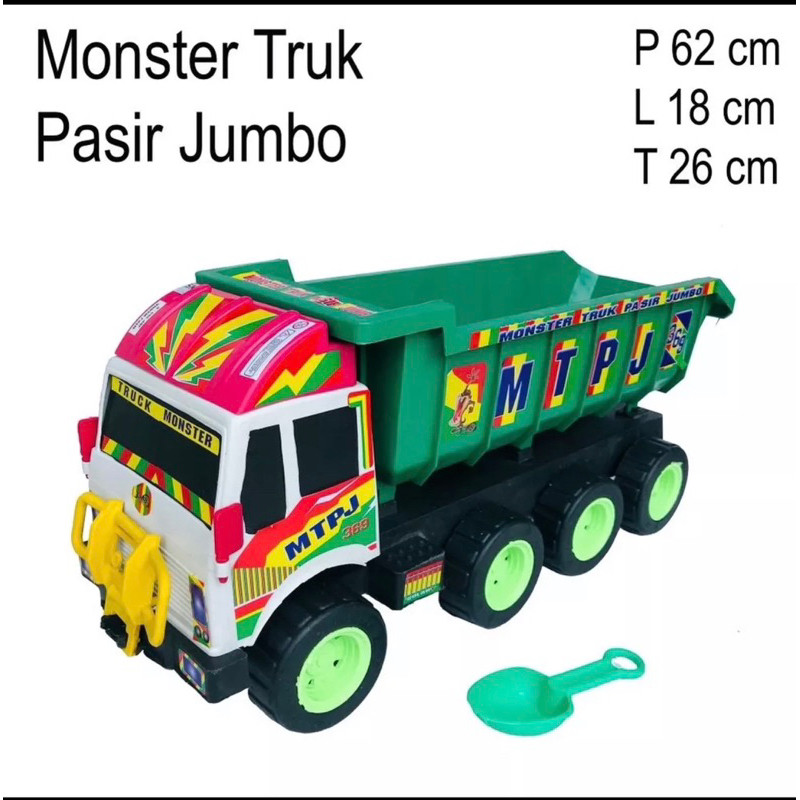 JBRO MTPJ / MOBIL MONSTER TRUK PASIR JUMBO / MAINAN
