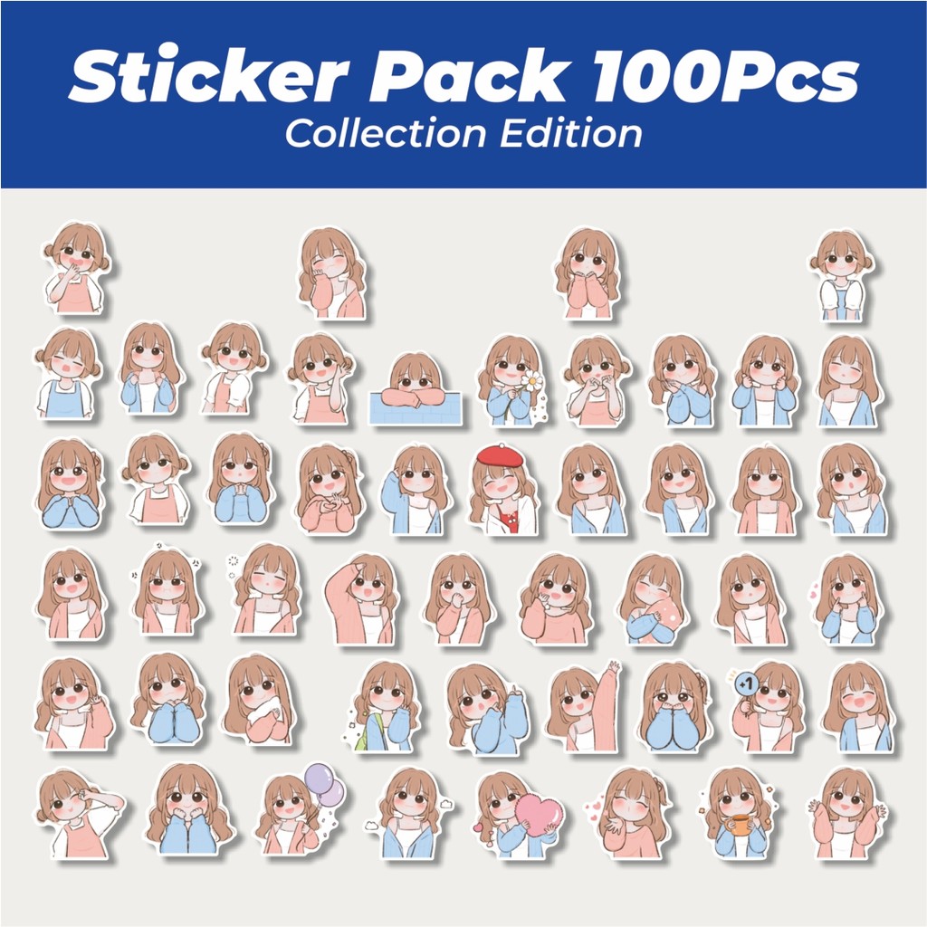

Hot Stiker Maple Girls Lucu Anti Air Stikers Berperekat Waterproof Sticker Decal Buat Motor Helm Buku Journal Koper Casing HP Laptop Botol Minum