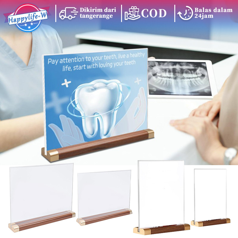 

Menu Akrilik Stand Brosur Akrilik Stand Sign Holder A4 A5 Untuk Rumah Makan