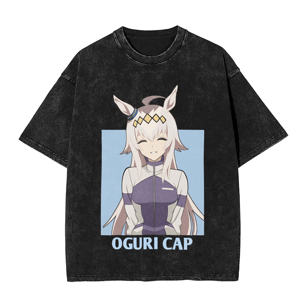 Kaos Baju Oguri cap  Uma musume Kaos Umamusume