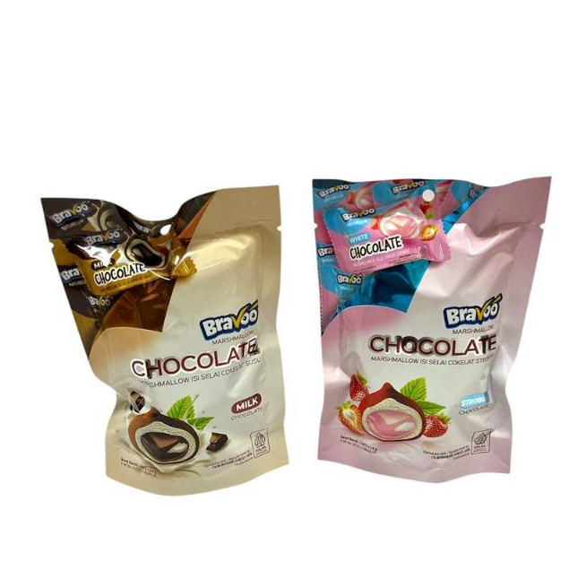 

Bravoo Marsmallow Isi Selai Pouch - Netto 5 pcs x 3.6gr