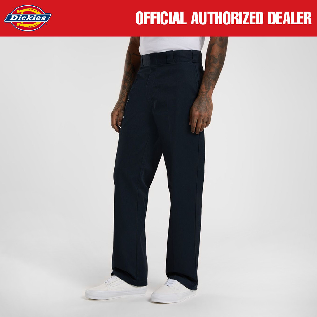 CELANA PANJANG CHINO CLASSIC WORK PANTS CASUAL PRIA NAVY ORIGINAL DICKIES | 874 DARK NAVY