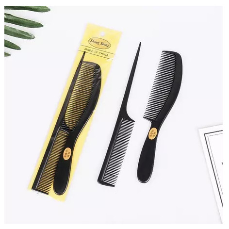 88MART.ID SISIR RAMBUT DEWASA HITAM SISIR HITAM ISI 2 PCS SISIR HITAM SET POLOS PRIA DAN WANITA KUAL