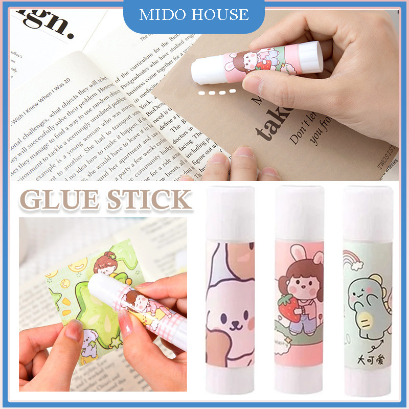 

5PCS GLUE STICK LEM KERTAS MOTIF KARAKTER LUCU/Lem Stik Daya Rekat Kuat Dan Tidak Beracun/Lem Kertas Stick