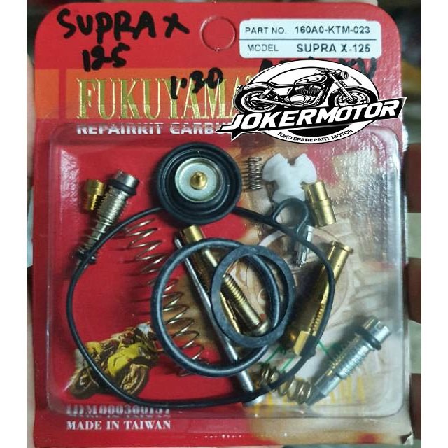 REPAIRKIT CARBURATOR ASSY  REPAIR KIT KARBURATOR ASSY SUPRA X 125 - FUKUYAMA